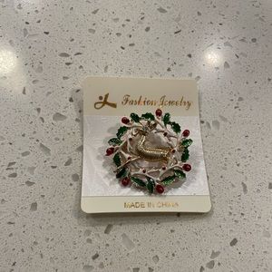 New Deer Brooch